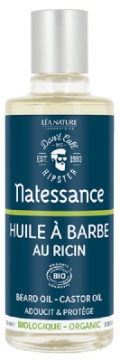 Natessance Organic Beard Oil Castor Oil 100ml