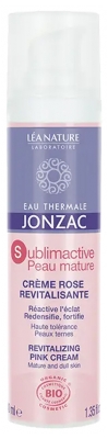 Eau de Jonzac Sublimactive Peau Mature Crème Rose Revitalisante Bio 40 ml