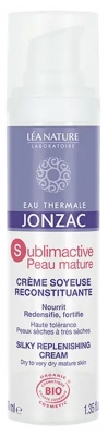 Eau de Jonzac Sublimactive Peau Mature Crème Soyeuse Reconstituante Bio 40 ml