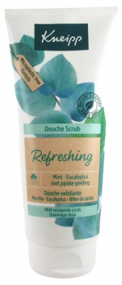 Kneipp Douche Scrub Refreshing Mint Eucalyptus Jojoba Peeling 200ml