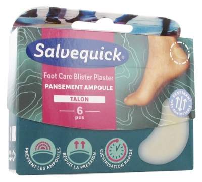 Salvequick Heel Blister Bandage 6 Dressings