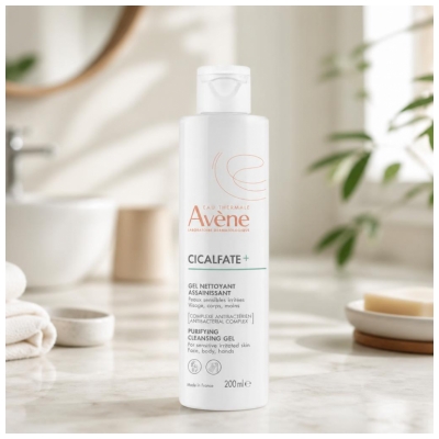 Avène Cicalfate + Čistilni pomirjajoči gel 200 ml