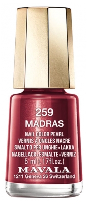 Mavala Mini Color Vernis à Ongles Nacré 5 ml - Couleur : 259 Madras