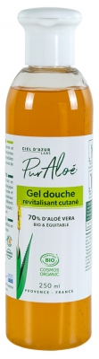 Pur Aloé Revitalising Shower Gel with Organic Aloe Vera 70% 250ml