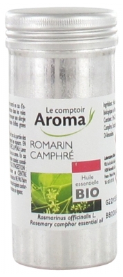 Le Comptoir Aroma Rozmarynowy Olejek Eteryczny Kamforowy (Rosmarinus Officinalis L.) Organiczny 10 ml