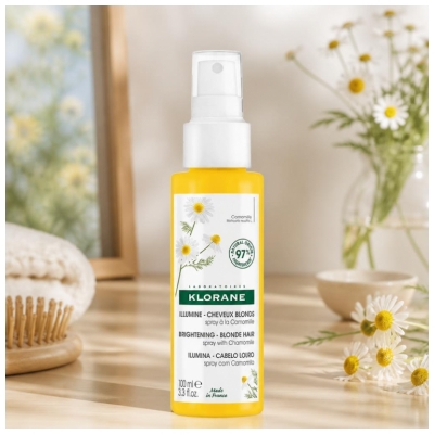Klorane Illumine - Cheveux Blonds Spray à la Camomille 100 ml