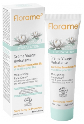Florame Hydratation Crème Visage Hydratante Bio 50 ml