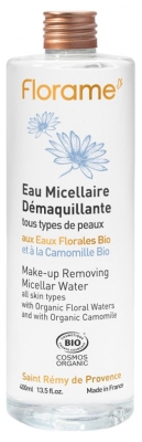 Florame Eau Micellaire Démaquillante Bio 400 ml
