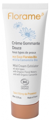 Florame Mild Exfoliating Cream Organic 65 ml