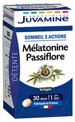 Juvamine Melatonina Passiflora 30 Compresse