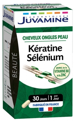Juvamine Keratin Selenium 30 Kapsułek