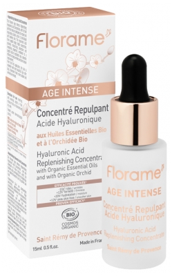 Florame Âge Intense Hyaluronic Acid Replenishing Concentrate Organic 30ml
