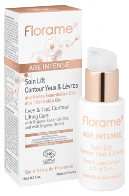 Florame Age Intense Eyes & Lips Contour Lifting Care Organic 15ml
