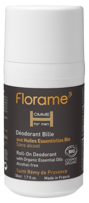 Florame Bio Deodorant Roll-on för Män 50 ml