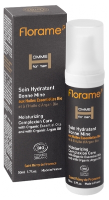Florame Homme Soin Hydratant Bonne Mine Bio 50 ml