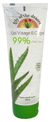 Lily of the Desert Gel Facial y Corporal 99% Aloe Vera 240 ml