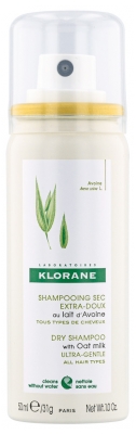 Klorane Shampoing Sec Extra-Doux Au Lait d'Avoine 50 ml