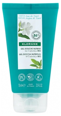 Klorane Nourishing Shower Gel with Organic Cupuaçu Tiare Water 75ml