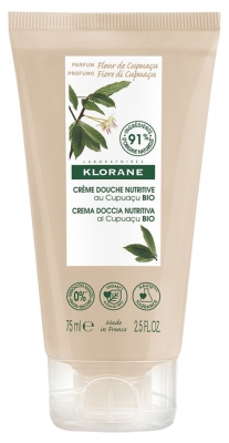 Klorane Crème Douche Nutritive au Cupuaçu Bio 75 ml