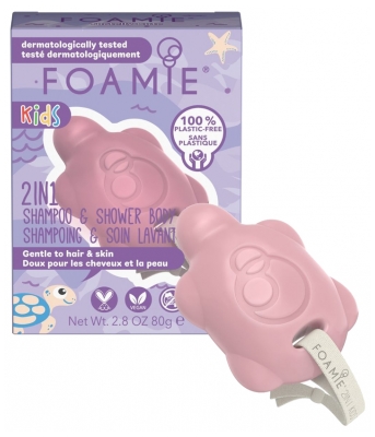 Foamie Kids Shampoing & Soin Lavant Solide 2en1 80 g