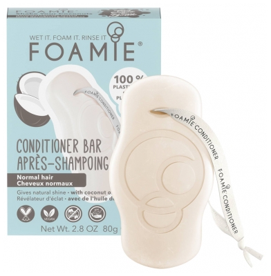 Foamie Après-Shampoing Solide Cheveux Normaux 80 g
