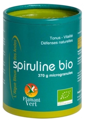 Flamant Vert Spirulina Microgranuli 370 Grammi