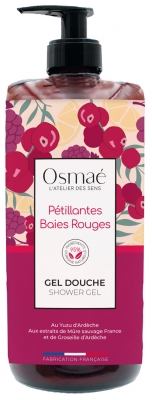 Osmaé Prickelndes Duschgel Rote Beeren 1 L