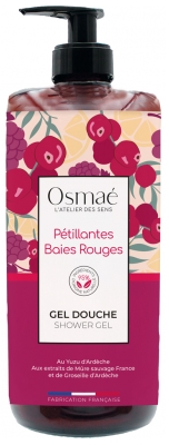 Osmaé Sparkling Shower Gel Red Berries 1L