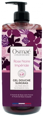 Osmaé Gel Douche Surgras Rose Noire Impériale 1 L