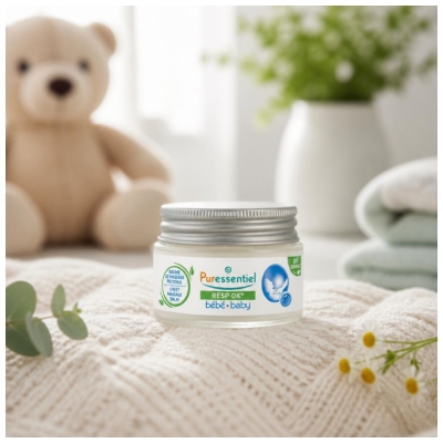Puressentiel Resp OK Baby Balsam do Masażu Klatki Piersiowej 30 ml