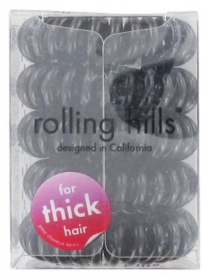 Rolling Hills 5 Traceless Hair Elastics Stronger