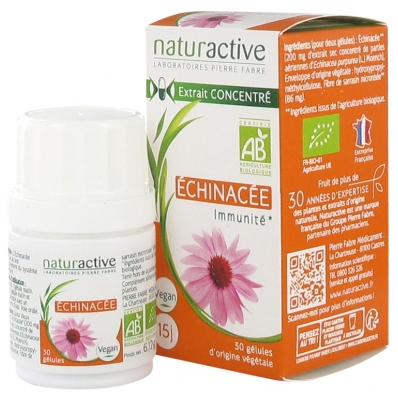 Naturactive Equinácea Ecológica 30 Cápsulas