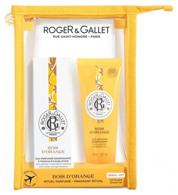Roger & Gallet Bois D'Orange Eau Parfumée Bienfaisante 30 ml + Gel Douche Bienfaisant 50 ml Free