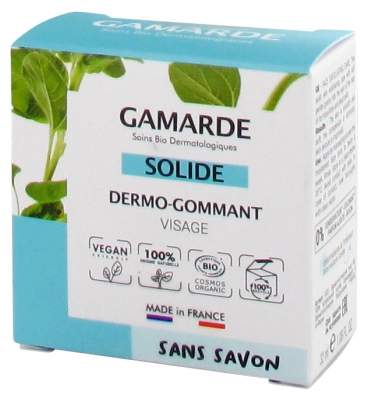 Gamarde Dermo-Gommant Visage Solide Bio 32 ml