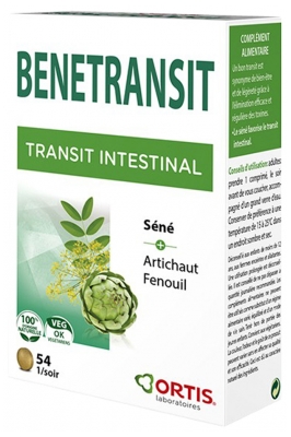 Ortis Benetransit Intestinal Transit 54 Tablets
