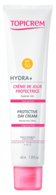 Topicrem HYDRA+ Crème de Jour Protectrice SPF50 40 ml