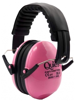 Quies Gehörschutz Kinder-Schallschutzkopfhörer - Farbe: Rosa