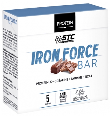 STC Nutrition Iron Force Bar 5 Bars x 50g