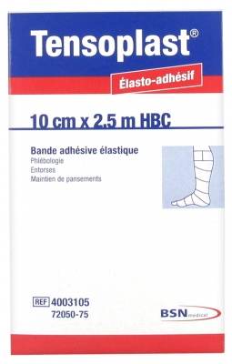 Essity Tensoplast Bande Adhésive Elastique 10 cm x 2.5 m HBC Chair