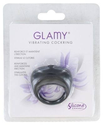 Glamy Vibrierender Ring - Farbe: Schwarz