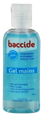 Baccide Gel Mains sans Rinçage 30 ml