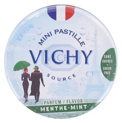 Pastille Vichy Mini Lozenges Mint Flavour Sugar Free 40g