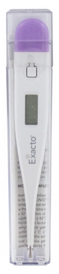 Biosynex Exacto Rigid Digital Thermometer - Colour: Mauve
