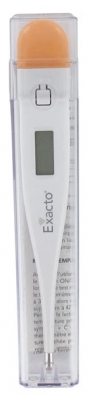 Biosynex Exacto Thermomètre Digital Rigide - Couleur : Saumon