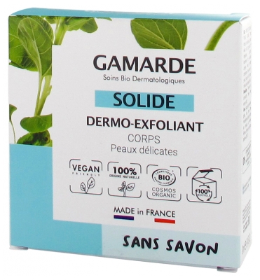 Gamarde Solid Dermo-Exfoliating Body Organic 93ml