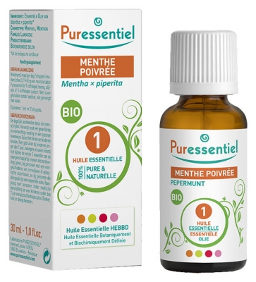 Puressentiel Essential Oil Peppermint Bio 30ml