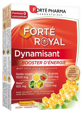 Forté Pharma Forté Royal Gelée Royale Dynamisant 20 Ampoules