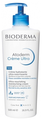 Bioderma Atoderm Crème Ultra Crème Hydratante Ultra-Nourrissante Parfumée 500 ml