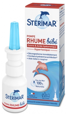 Stérimar Pompe Rhume Bébé 15 ml