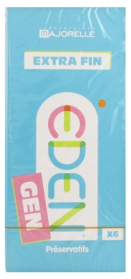 Eden Gen Extra-Fine 6 Preservativi